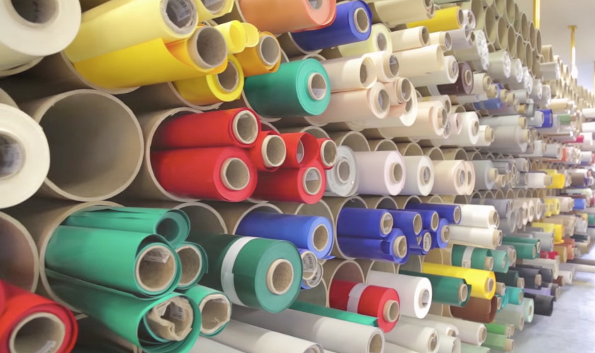 Materiali e rotoli di teli per tende da sole