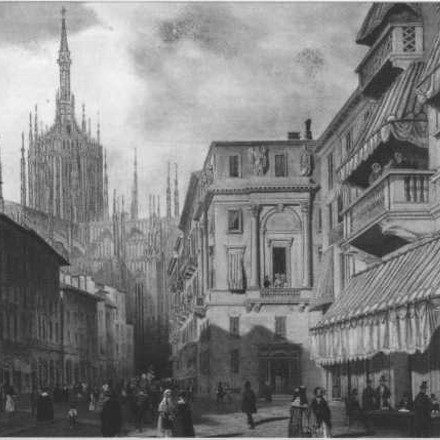 Tenda nell'arte figurativa, Chapuy Milano