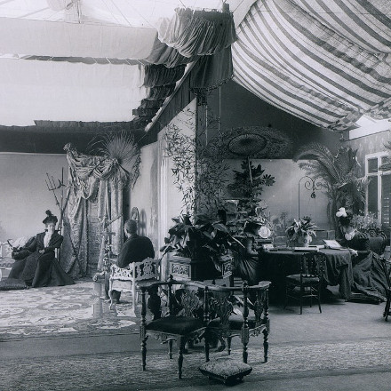 Tenda nell'arte figurativa Studio Alinari Firenze
