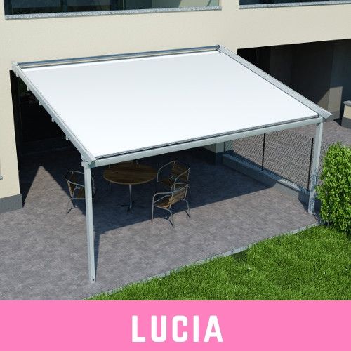Pergotenda per giardino modello Lucia